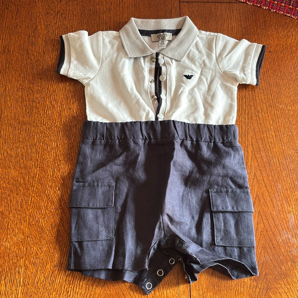 Baby Armani shortall 6 months